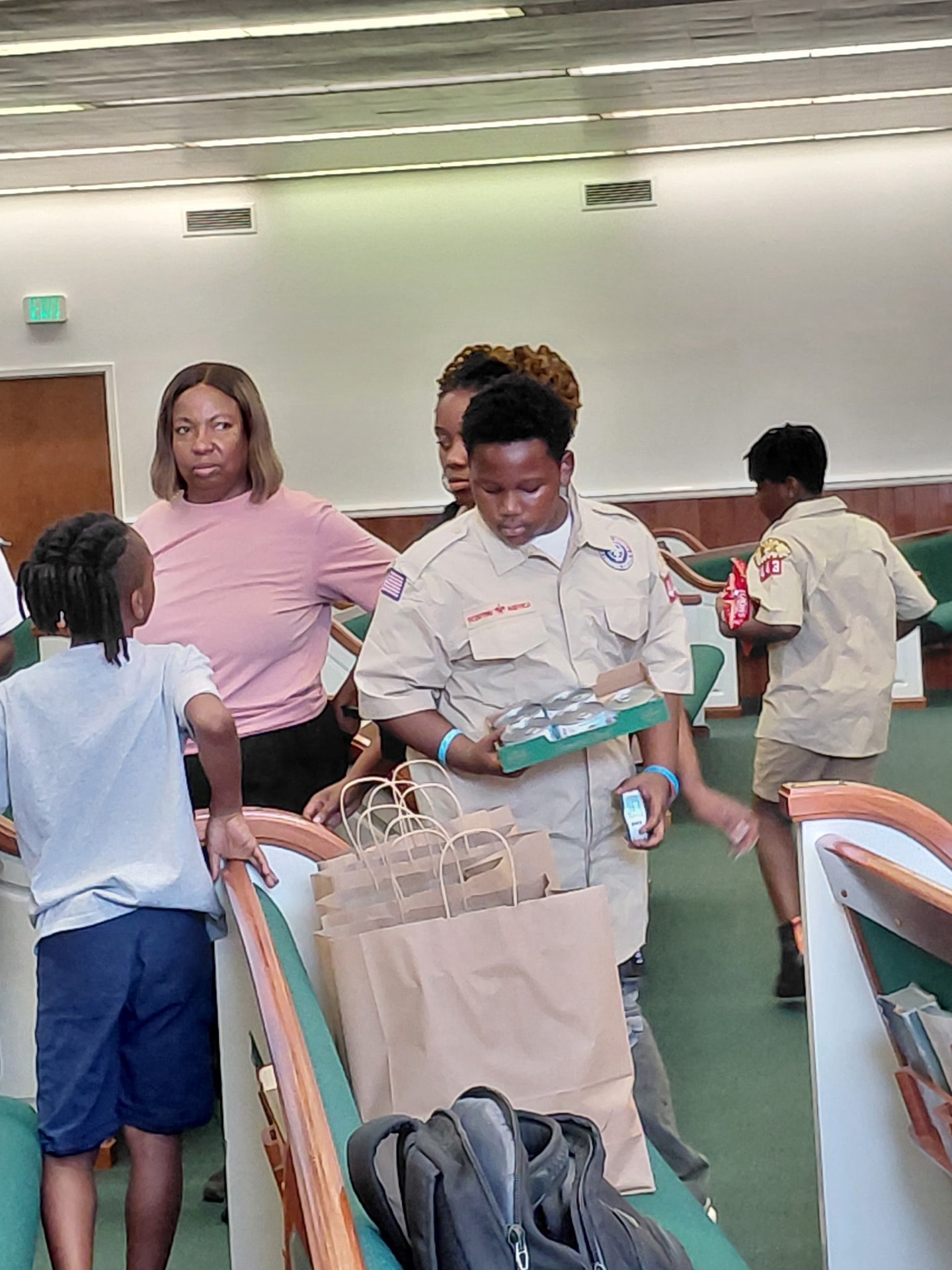 Oasis Food Pantry community event photo