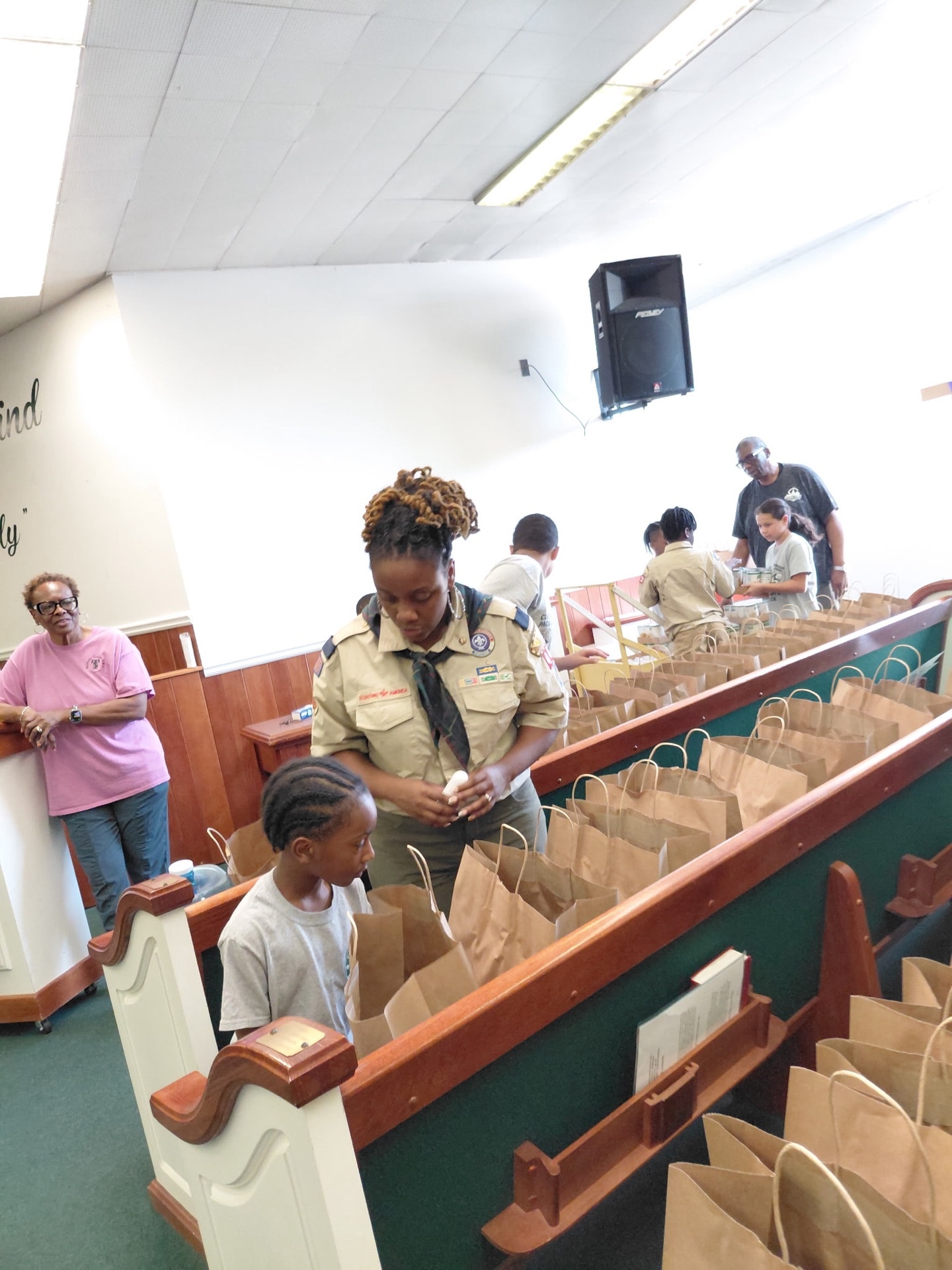 Oasis Food Pantry community event photo